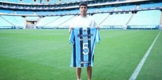 Jogador Juan Nardoni do Grêmio