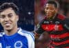 Kaio Jorge do Cruzeiro e Plata do Flamengo