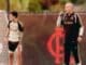 Leonardo Jardim em seu primeiro treino no Flamengo