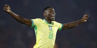 Jogador Luiz Henrique na Seleção