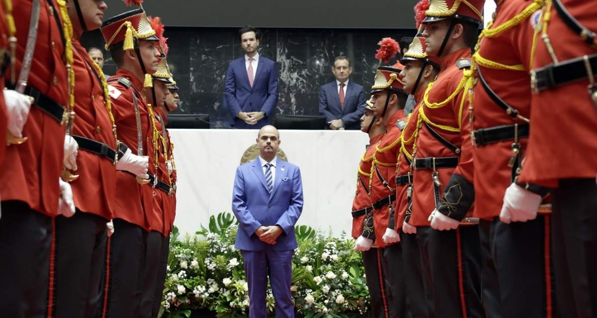Solenidade de posse do governador do Estado Mateus Simões
