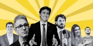 Nikolas Ferreira e os principais nomes da direita em Minas Gerais com Zema, Engler, Marcelo Aro