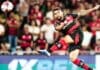 Paquetá em lance na vitória do Flamengo