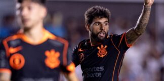 Yuri Alberto em campo pelo Corinthians
