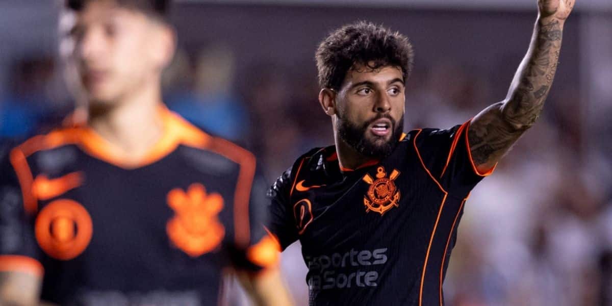 Yuri Alberto em campo pelo Corinthians