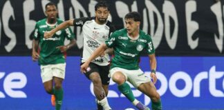 Jogo de Corinthians e Palmeiras