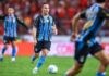 Jogadores do Grêmio em campo