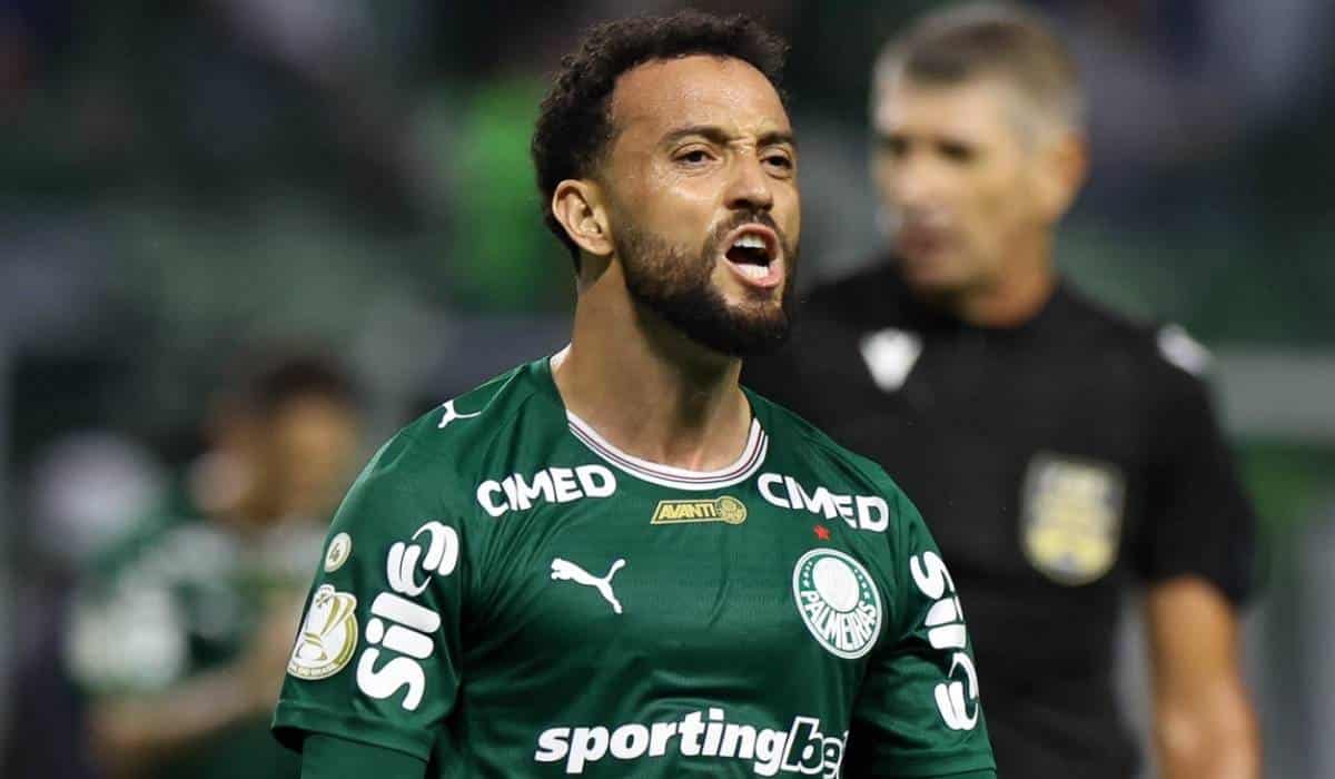 O jogador Felipe Anderson
