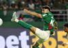 Flaco Lopez em campo pelo Palmeiras