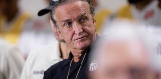 Cuca em jogo do Santos