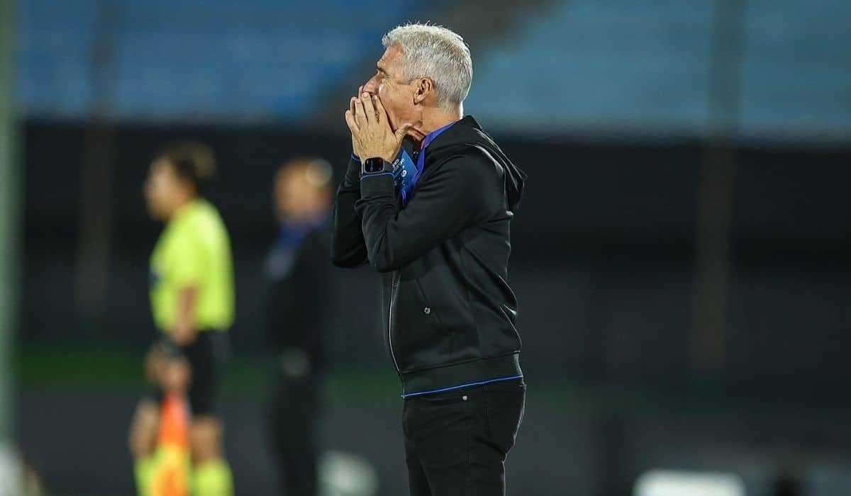 Luís Castro em atuação do Grêmio