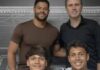 Hulk e os filhos Tiago e Ian