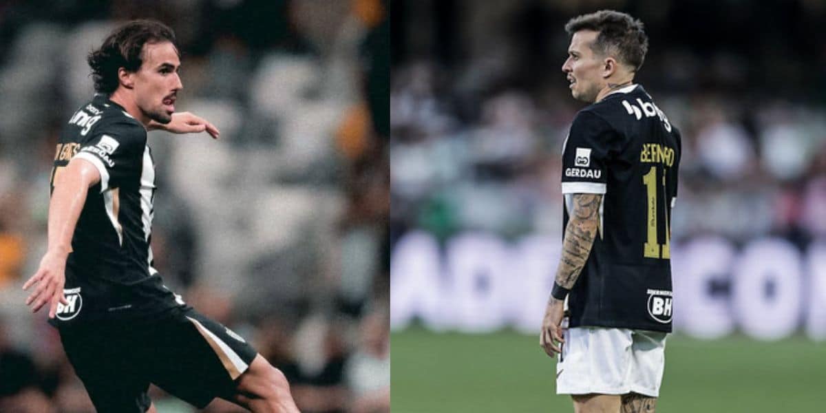 Igor Gomes e Bernard Atlético MG
