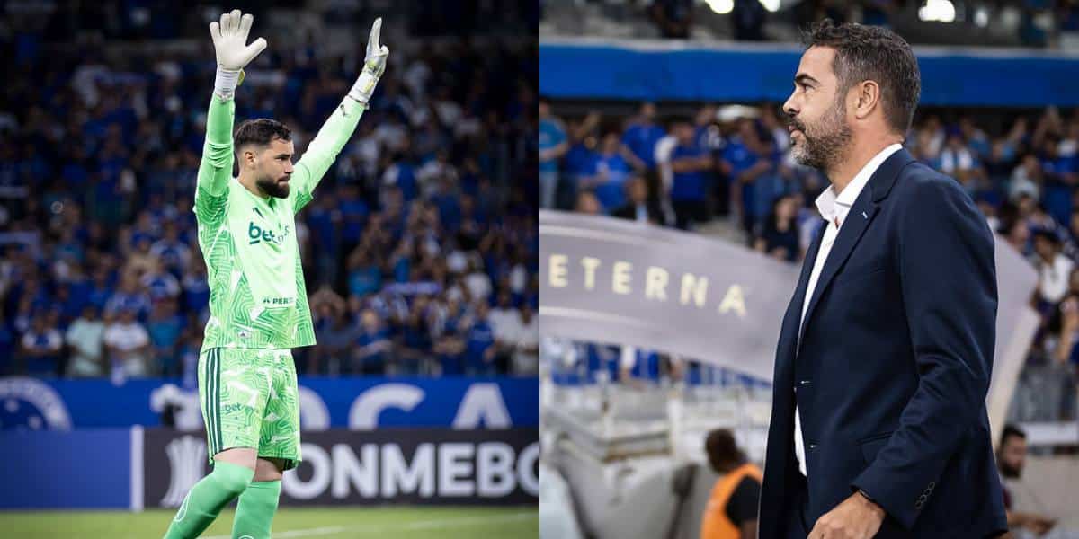 Matheus Cunha e Arthur Jorge Cruzeiro x Universidad Católica, no Mineirão