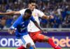 Néiser Villarreal marca gol pelo Cruzeiro