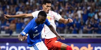 Néiser Villarreal marca gol pelo Cruzeiro