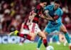 Pedro e Ze Ivaldo se enfrentam em jogo do Flamengo e Santos