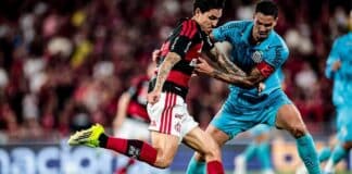 Pedro e Ze Ivaldo se enfrentam em jogo do Flamengo e Santos