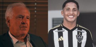 Rubens Menin e Riquelme Henrique sub-17