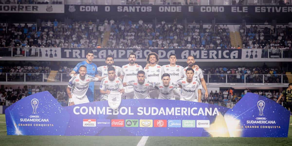 SUDAMERICANA - Santos x Dep. Recolata - Estádio Vila Belmiro