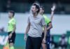 Eduardo Dominguez em campo pelo Atlético