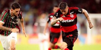 Jogo de Fluminense e Flamengo