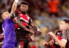 flamengo e fluminense jorginho fabio e emerson royal em campo