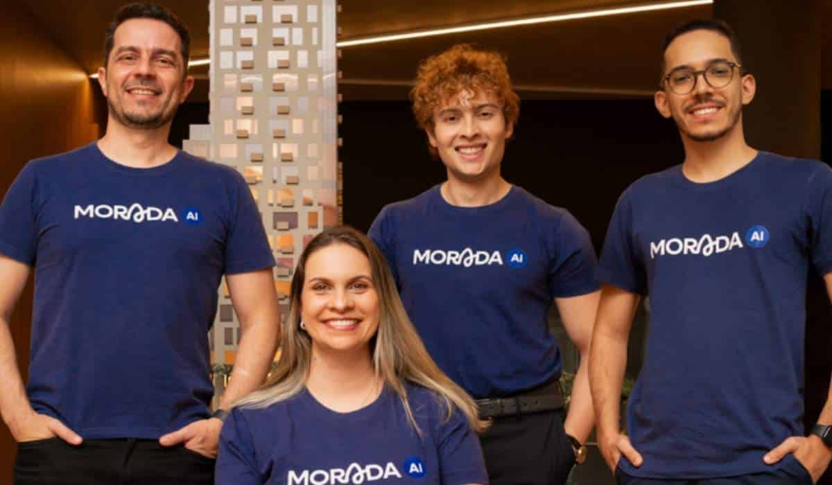Fundadores da startup morada ai