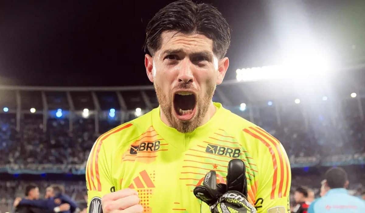 Goleiro Rossi do Flamengo