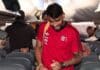 Paquetá em avião para jogo do Flamengo