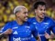 Matheus Pereira em campo com Kaio Jorge no Cruzeiro