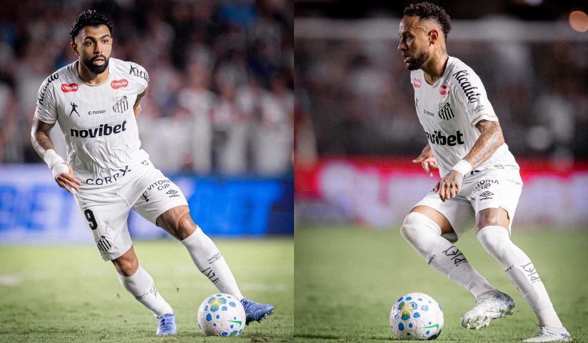 A avaliação de Cuca no Santos sobre o que mudou com Neymar e Gabigol