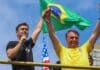 Nikolas Ferreira e Jair Bolsonaro juntos