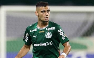 O jogador Andreas Pereira, da SE Palmeiras