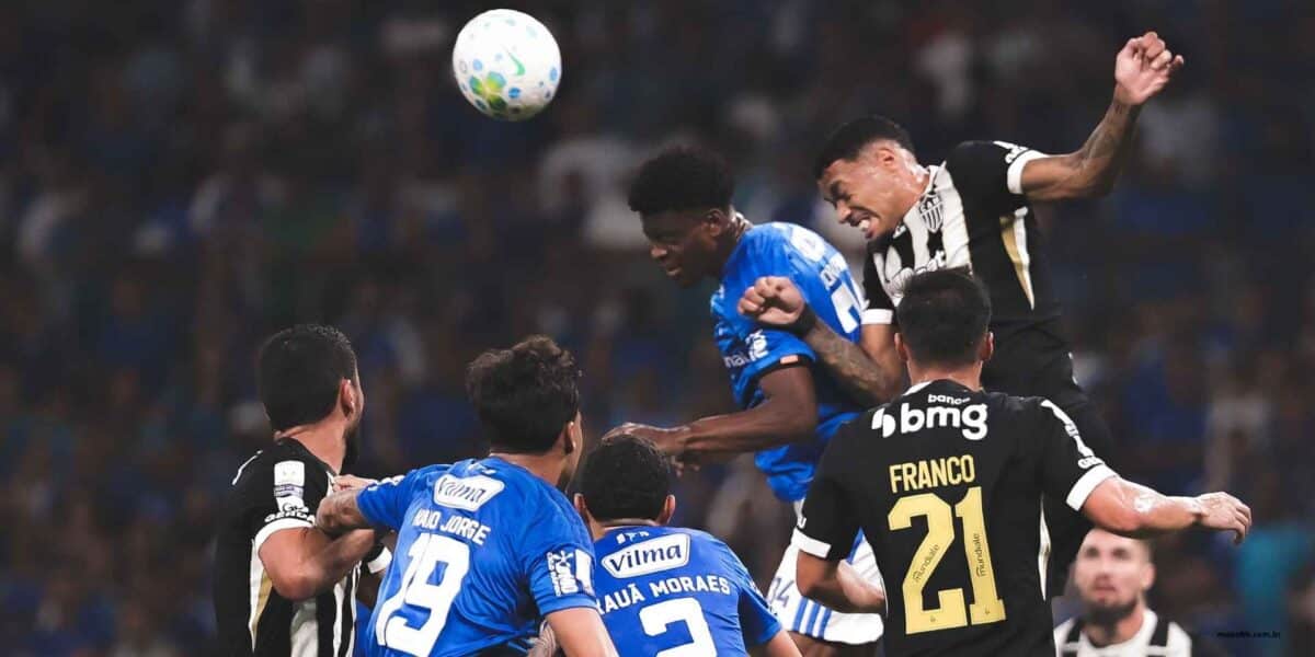 Jogo Atlético e Cruzeiro