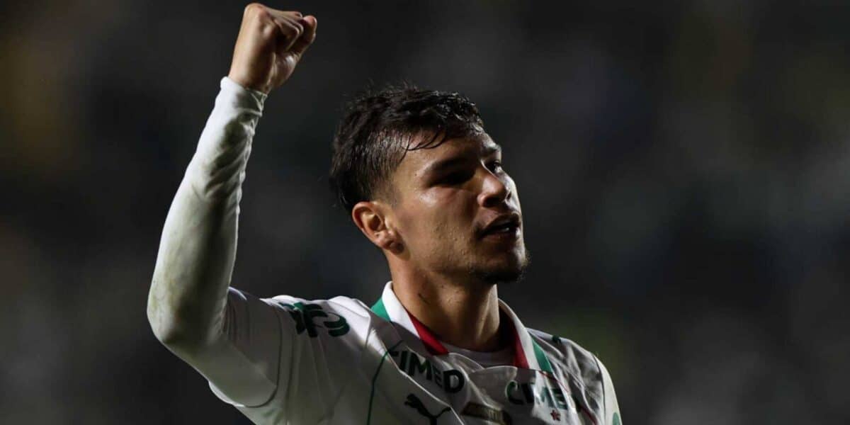 O jogador Erick Belé, da SE Palmeiras