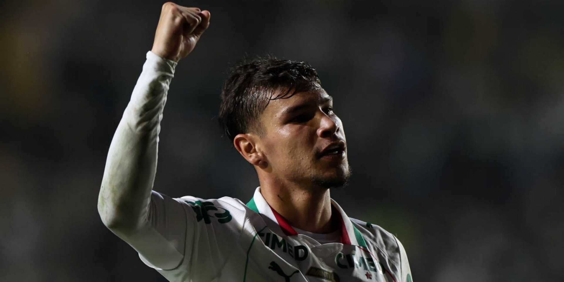 O jogador Erick Belé, da SE Palmeiras