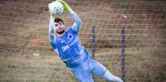 Goleiro Otávio Costa - Treino do Cruzeiro