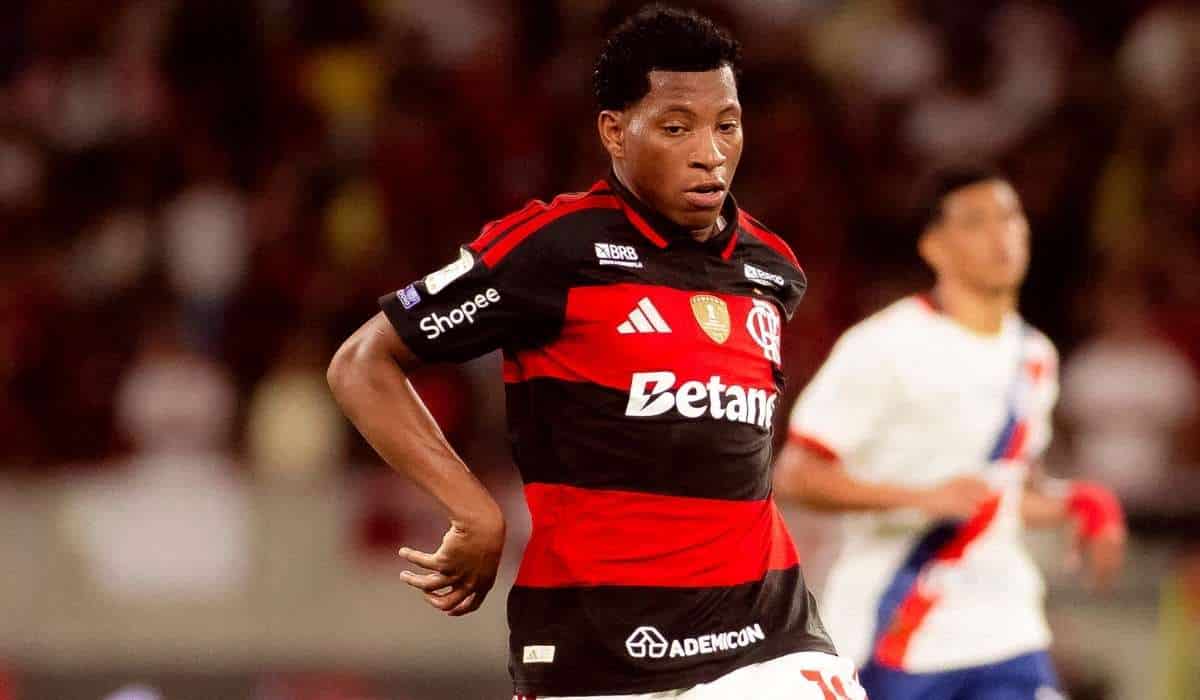 Jogador Gonzalo Plata no flamengo