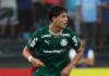 O jogador Agustín Giay, da SE Palmeiras