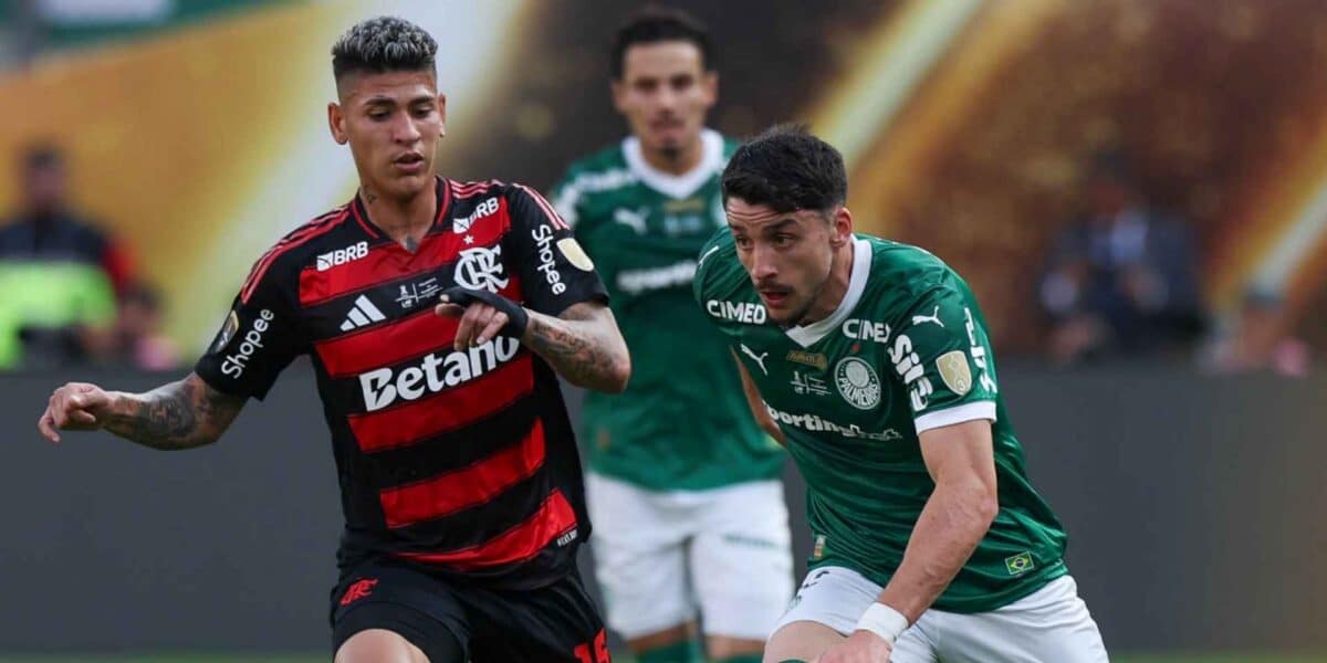 Carrascal e Piquerez, de Flamengo e Palmeiras
