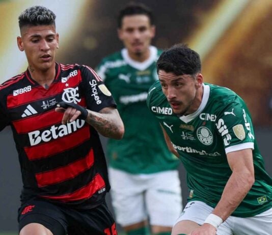 Carrascal e Piquerez, de Flamengo e Palmeiras