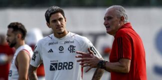 Tite e Pedro no Flamengo