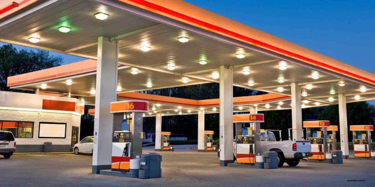 Posto de gasolina etanol