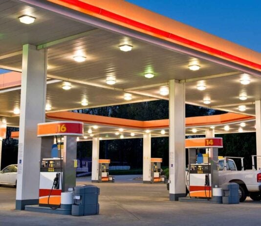 Posto de gasolina etanol