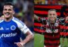 Kaiki do Cruzeiro e Cebolinha no Flamengo