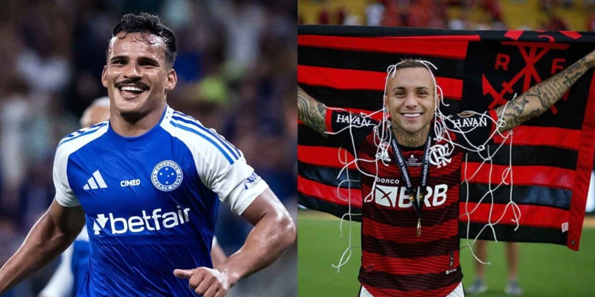 Kaiki do Cruzeiro e Cebolinha no Flamengo