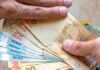 Dinheiro: novo salário mínimo no Brasil