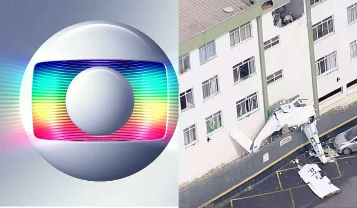 Globo filma queda de avião ao vivo em Belo Horizonte e exibe imagens exclusivas