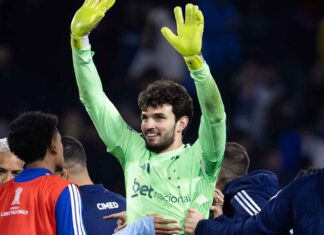 Goleiro Otávio do Cruzeiro